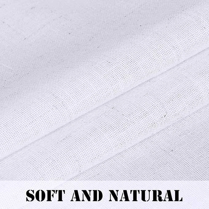 H.VERSAILTEX Light Filtering Linen Textured Curtains - Image 4