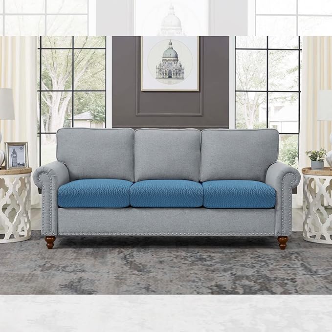 Fuloon Waterproof Couch Cushion Covers, Stretch Sofa Seat Cushion Slipcovers - Image 7