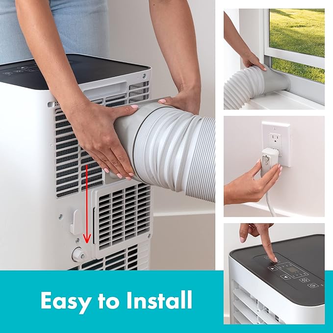 SereneLife Small Air Conditioner Portable 8, 000 BTU - Image 2