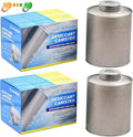 750 Grams Gun Safe Dehumidifier, 2 Pack Reusable Canister Desiccant Dehumidifier by Wisesorb