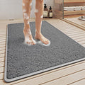 Non Slip Shower Mat Bathtub Mat 20x32 Inch, Quick Dry Bath Mat by QiCaiJia