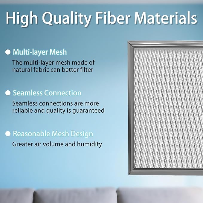 2 Pack 990-13 Humidifier Evaporator Water Pad Filters | Replacement - Image 3