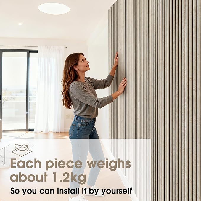 PS Wall Panels for Interior Wall Decor, Covers 129.16 sq.ft, Lightweight Wall - Image 3