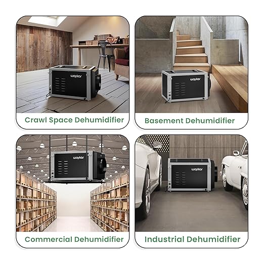 Waykar 158 Pints Crawl Space Dehumidifier - Image 7
