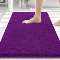 Smiry Luxury Chenille Bathroom Rugs 30x20, Extra Soft and Absorbent Shaggy Bath by Smiry
