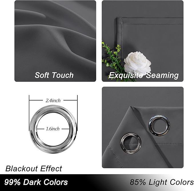 Hiasan Sliding Glass Door Blackout Curtains - Image 2