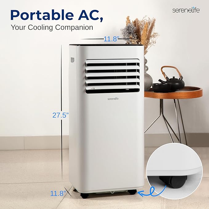 SereneLife Portable Air Conditioner 10000 BTU - Image 2