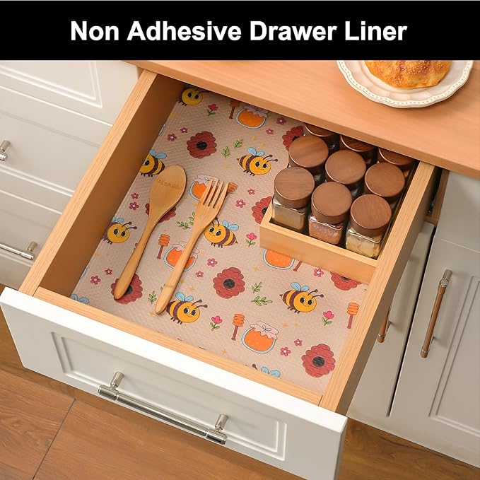Cooyes Shelf Liner – Non-Slip Cabinet & Drawer Liner - Image 4