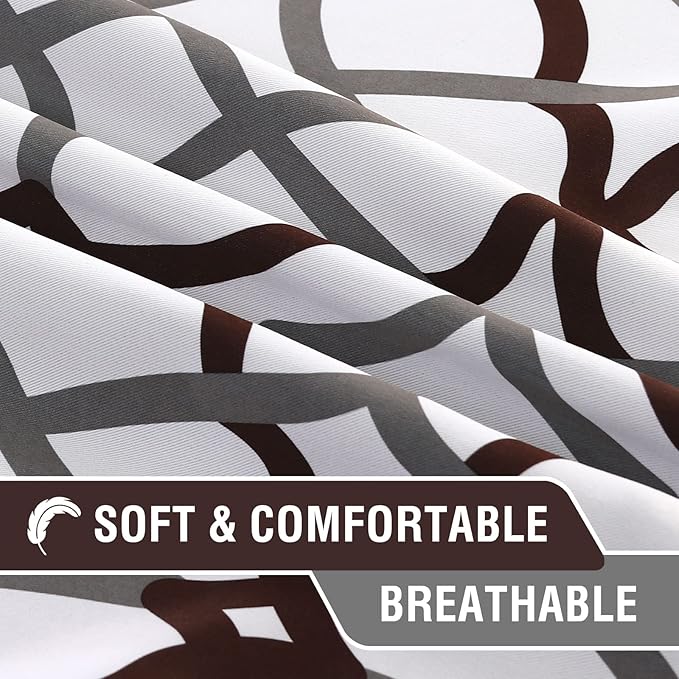 H.VERSAILTEX Blackout Curtains 63 inch Length 2 Panels Set Thermal Curtains & - Image 5