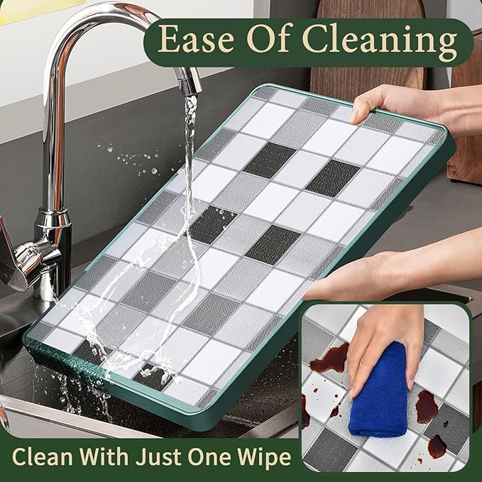 Drawer and Shelf Liner for Kitchen Cabinet: 17 in X 30 Ft Non Slip Waterproof - Image 4