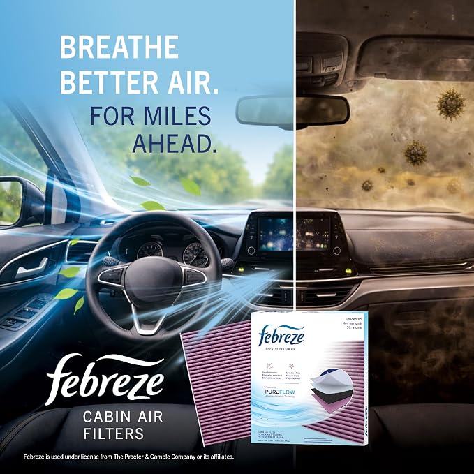 Febreze Odor Control Cabin Air Filter by PUREFLOW RZ19178 Fits 2016-2020 Kia - Image 8