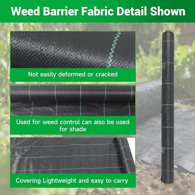 Weed Barrier Fabric Planting Cover - Image 3