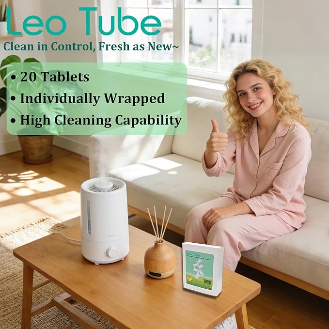 Cleaning Tablets for Humidifiers & Diffusers, Remove Stains and Residue - Image 6