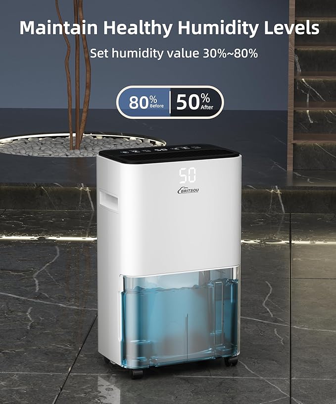 BRITSOU 34 Pint Dehumidifier for Basement - Image 5