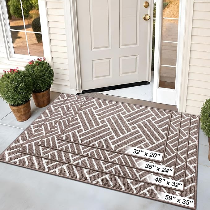 OLANLY Large Indoor Door Mat, 59x35 Inch, Dirt Resistant and Absorbent - Image 7