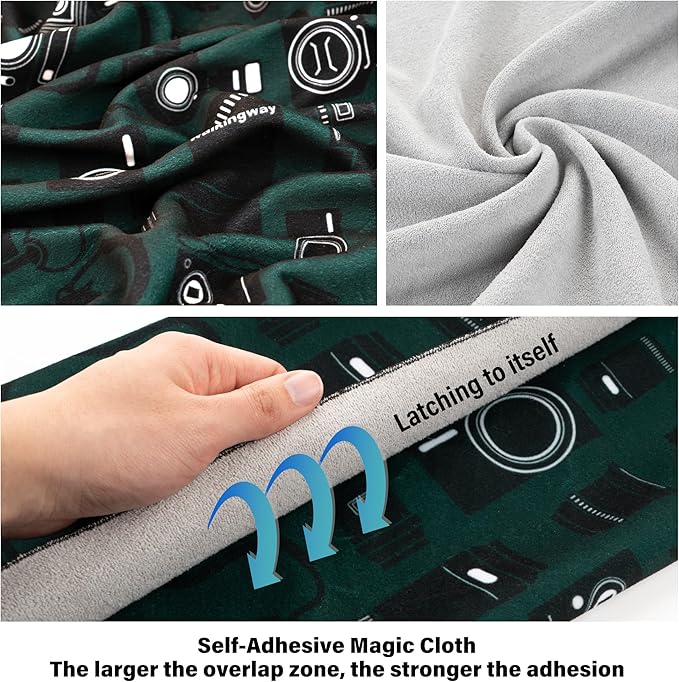 Camera Wrap, Anti-Scratch Lens Protective Wrap pouche, Magic Self-Adhesive Cloth - Image 3