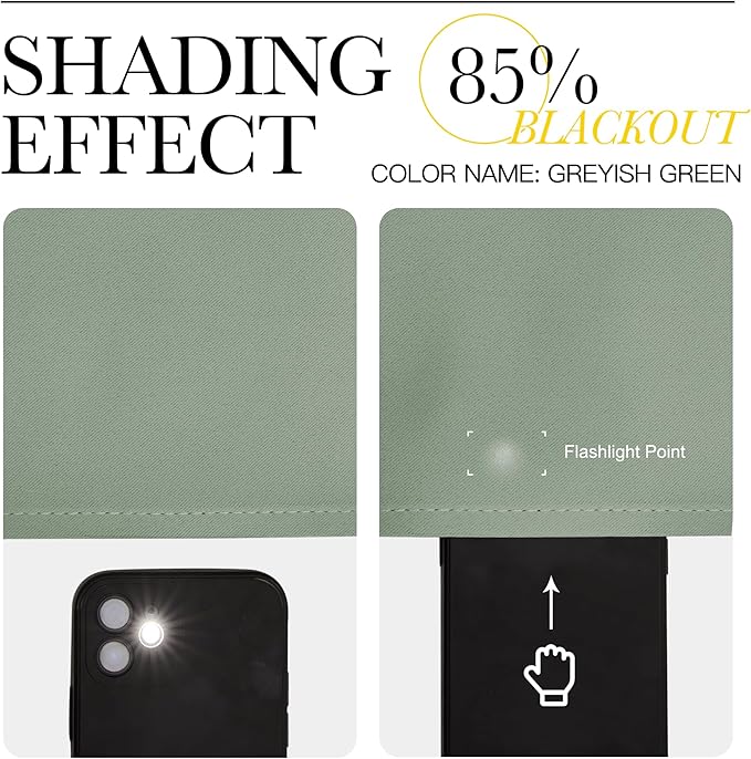 NICETOWN Blackout Curtain Panels Window Draperies - Image 5