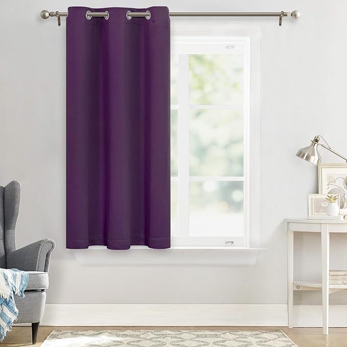 MYSKY HOME Blackout Curtain for Bedroom, Thermal Insulated Curtain, 1 Curtain - Image 8