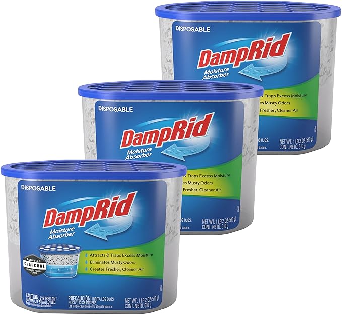 DampRid Fragrance Free Disposable Moisture Absorber by DampRid