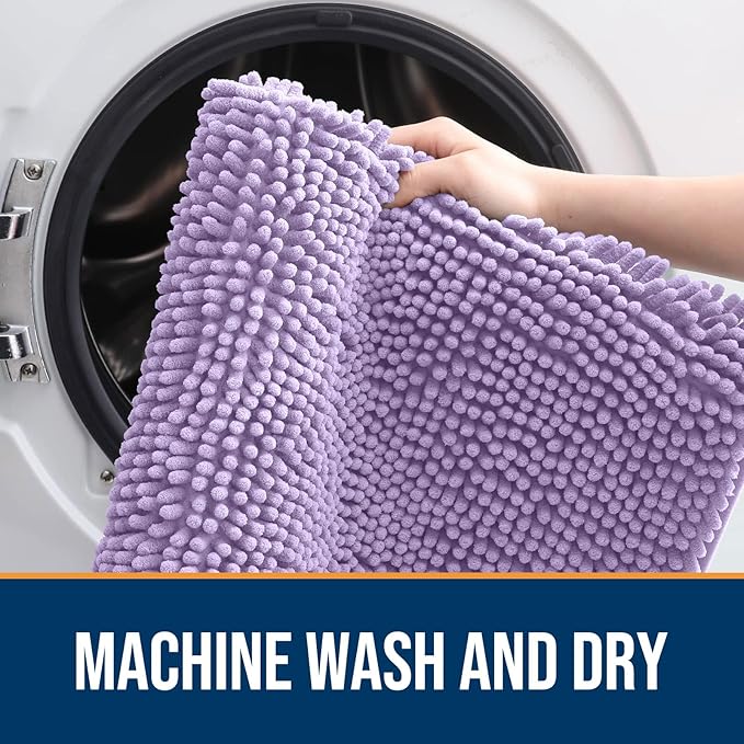 OLANLY Dog Door Mat for Muddy Paws 30x20, Absorbs Moisture and Dirt, Absorbent - Image 5