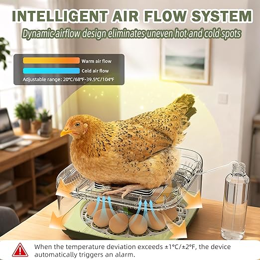 XOTTI Incubator for Hatching Egg, 12 Egg Incubators - Image 2