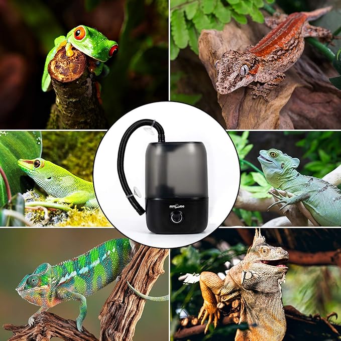Repti Zoo 4L Reptile Humidifier, Large Reptile Mister Tank Fogger - Image 7