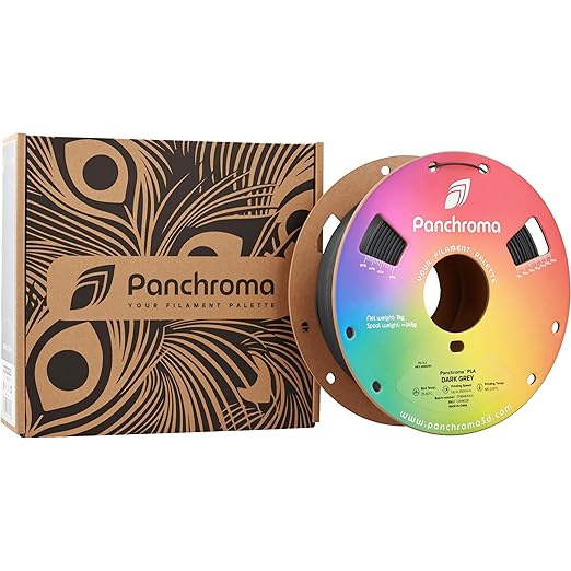 Panchroma PLA Dark Grey 3D Printer Filament, 1kg Spool, High Speed Printing - Image 8