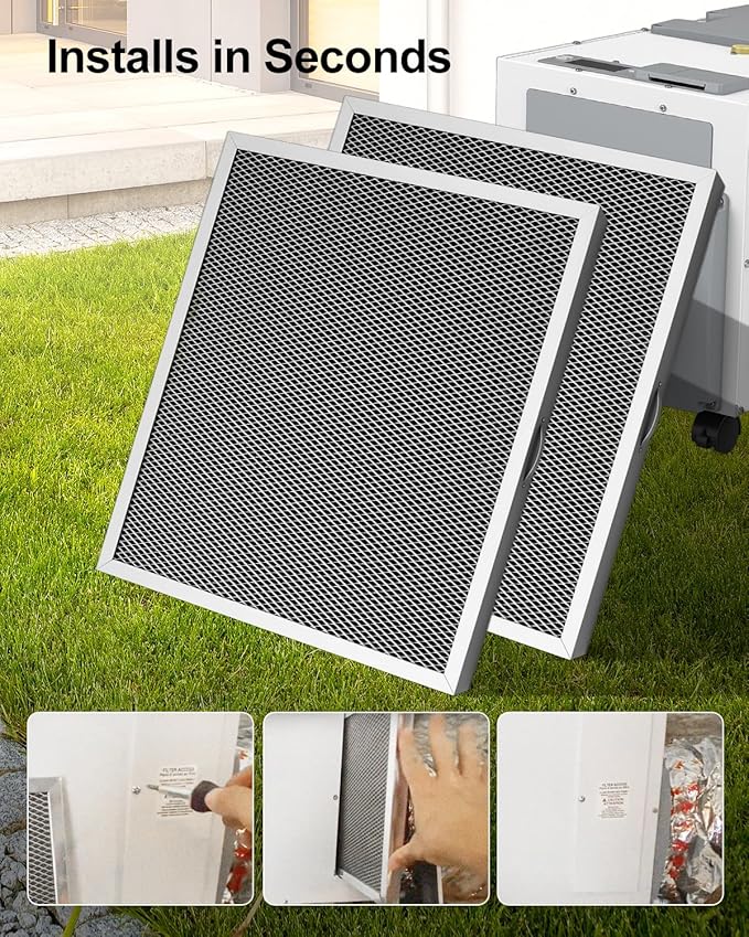 WUMZIJ 5881 Washable MERV 8 Dehumidifier Filter Compatible - Image 5