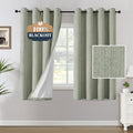 H.VERSAILTEX Chenille Linen Blackout Curtains by HVERSAILTEX