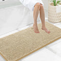 Smiry Luxury Chenille Bathroom Rugs 47x20, Extra Soft and Absorbent Shaggy Bath by Smiry