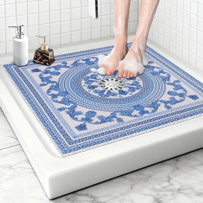 Square Shower Mat Non Slip: 27x27 Inch Extra Large Shower Mats - Image 8