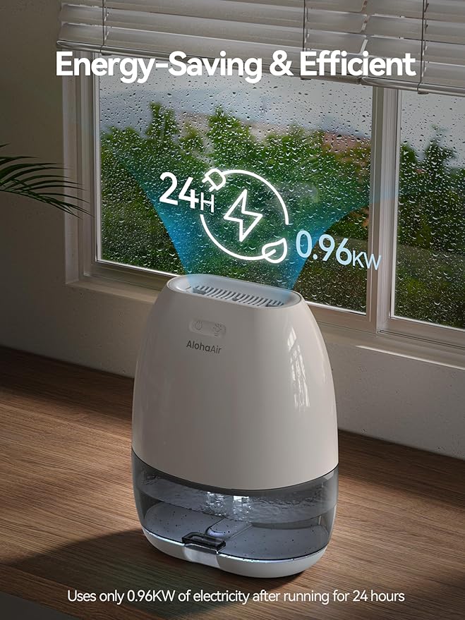 Dehumidifier, AlohaAir 34 OZ Small Dehumidifiers - Image 3