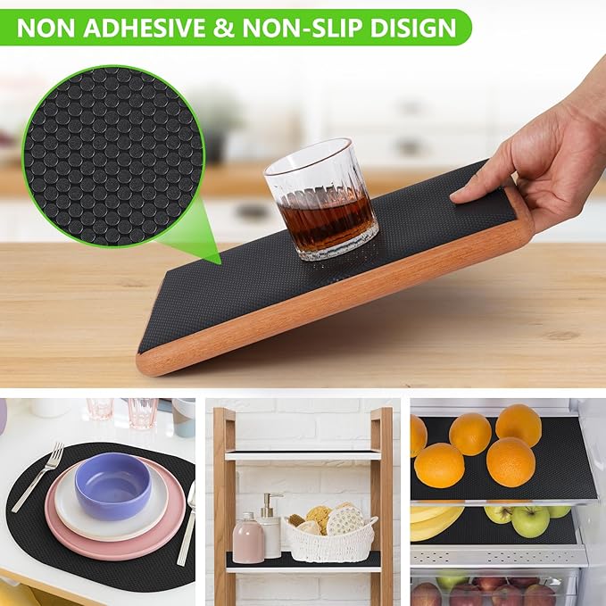 Shelf Liners for Kitchen Cabinets Non Adhesive Drawer Liner for Bathroom - Image 7