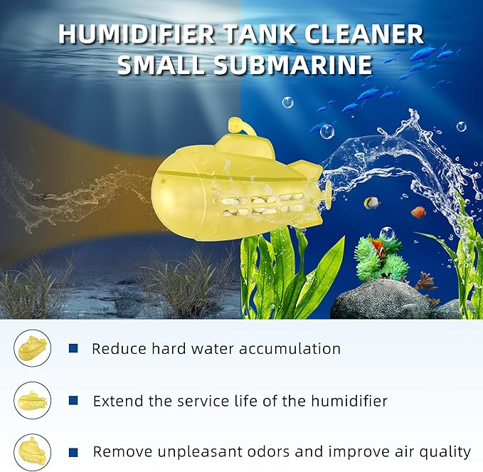 AMI PARTS Universal Humidifier Cleaner Fish - Image 4