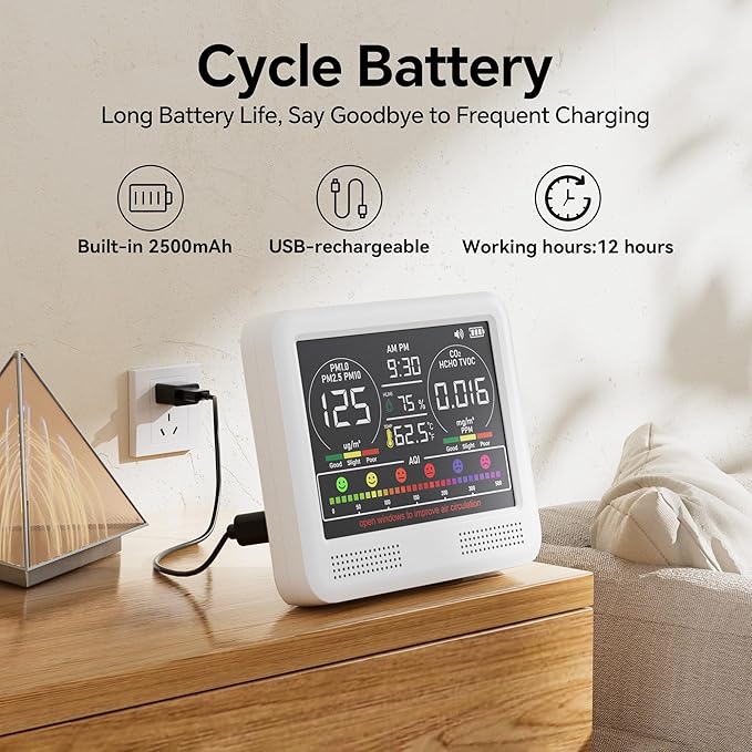 16-in-1 Air Quality Monitor Indoor - Image 5