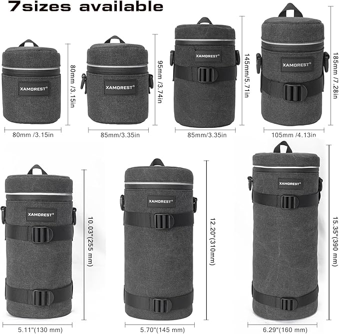 Camera Lens Case Lens Bag Compatible) - Image 7