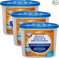 Arm & Hammer Clean Burst Moisture Absorber and Odor Eliminator Tubs, 14 oz by ARMHAMMER