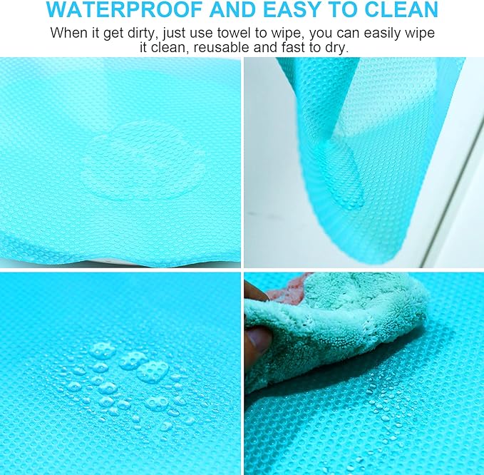 11 PCS Refrigerator Mats, EVA Refrigerator Liners - Image 4