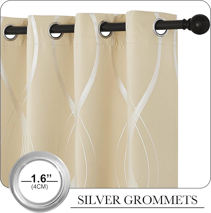 NICETOWN Blackout Curtains Panels - Image 2