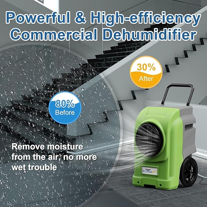 AlorAir 270 Pints Commercial Dehumidifiers - Image 3