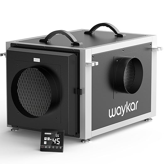 Waykar 158 Pints Crawl Space Dehumidifier by Waykar
