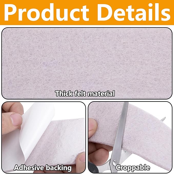 moonoom 2 Roll 16.4 Ft x 2'' Window Condensation Absorber Strip, Thick Window - Image 3