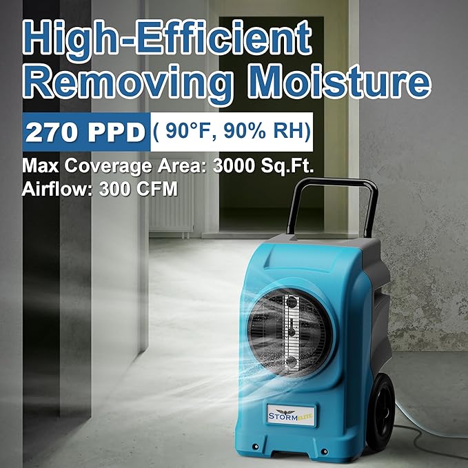 AlorAir 270 Pints Commercial Dehumidifiers Smart Wi-Fi - Image 3