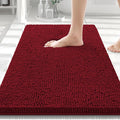 Smiry Luxury Chenille Bathroom Rugs 30x20, Extra Soft and Absorbent Shaggy Bath by Smiry