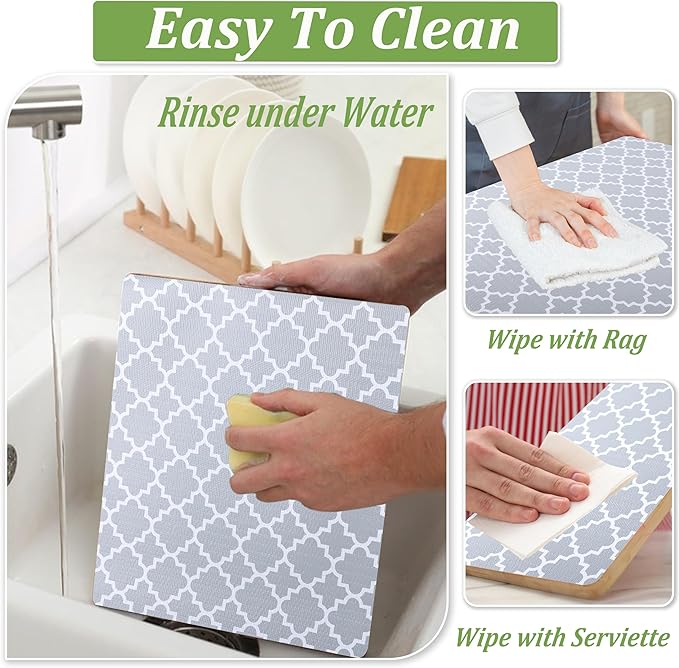 Shelf Liner 20 Inch Wide X 20 Ft Non Adhesive Cabinet Drawer Liner Non Slip - Image 2