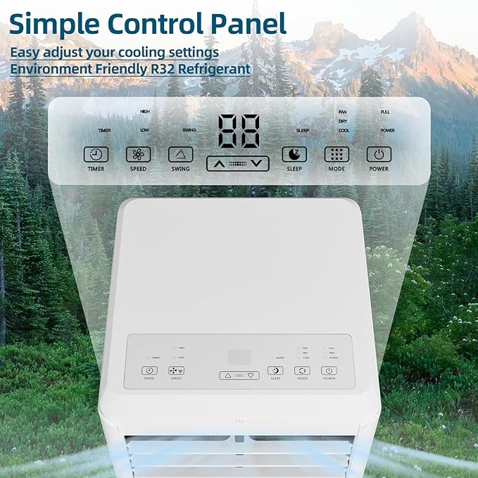 GarveeLife 8, 000 BTU Portable Air Conditioner – 3-in-1 AC Unit - Image 7