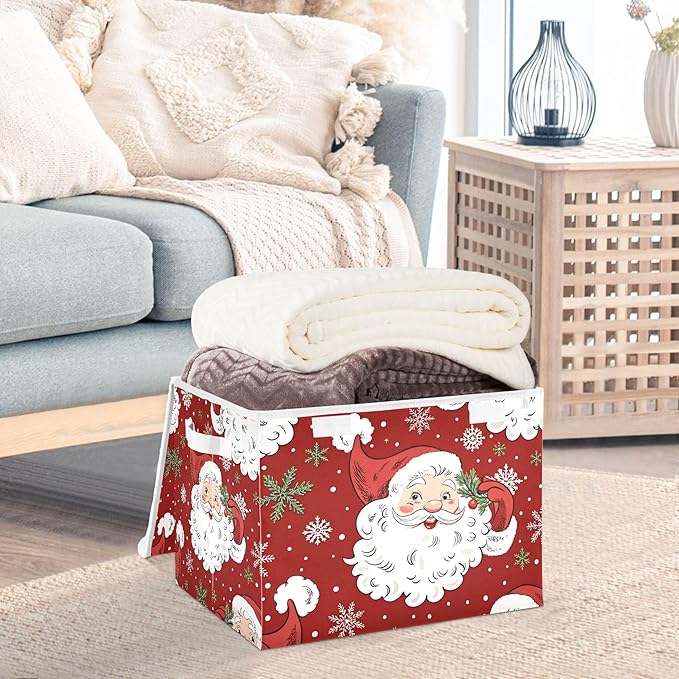 xigua Christmas Santa Claus Storage Bins - Image 5