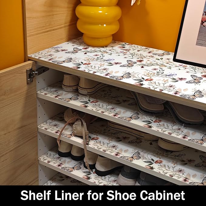 Floral Shelf Liners Non Adhesive 12IN x 20FT and Strong Non-Slip Shelf and - Image 6