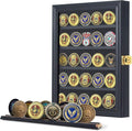 Jinchuan Military Challenge Coin Display Case Lockable Cabinet Rack Holder by Jinchuan
