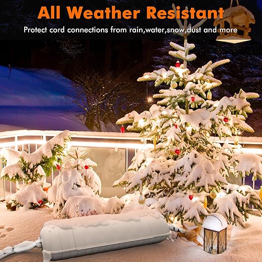 RESTMO Outdoor IP44 Waterproof Connection Box, Weatherproof Electrical - Image 6